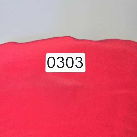 Diane Gilman Dress Womens Medium Red 100% Silk Sleeveless Maxi Side Slit Tank - Picture 9 of 10